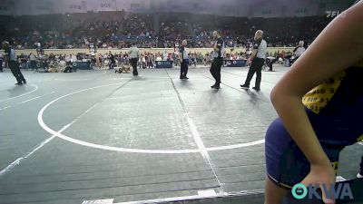 70 lbs Quarterfinal - Jonathan Kidwell, Team Tulsa Wrestling Club vs Cohen Huckabay, Weatherford Youth Wrestling