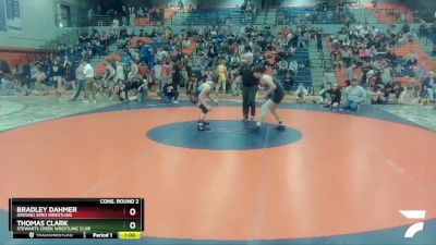 138 lbs Cons. Round 2 - Thomas Clark, Stewarts Creek Wrestling Club vs Bradley Dahmer, Ground Zero Wrestling