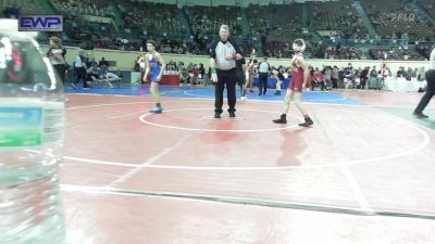 87 lbs Round Of 16 - Braylin Slover, Tuttle vs Luke Nelson, Saint's Wrestling Club