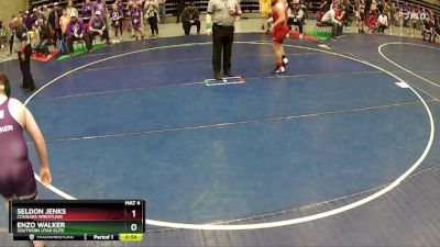 Champ. Round 1 - Enzo Walker, Southern Utah Elite vs Seldon Jenks, Cougars Wrestling