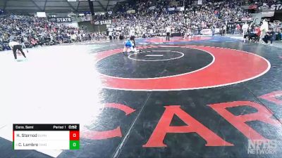 4A 106 lbs Cons. Semi - Crew Lambro, Tahoma vs Hayden Sternod, Bellarmine Prep