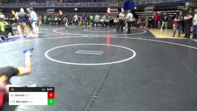 90 lbs Rd 7 - Consi-semis - Lincoln Haines, Gettysburg vs Toby Bernash, Kiski Area