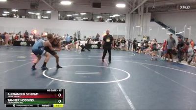 171 lbs Champ. Round 1 - Alexander Schram, Swan Valley vs Tanner Hodgins, ShoreThing WC