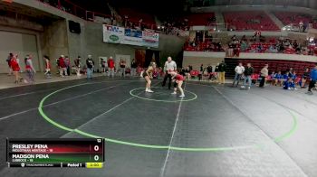 114 lbs Semis (4 Team) - Madison Pena, Lubbock vs Presley Pena, Midlothian Heritage