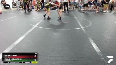 60 lbs Round 5 (8 Team) - Frank Labarca Jr, Scorpions vs Dylan Logue, HFL