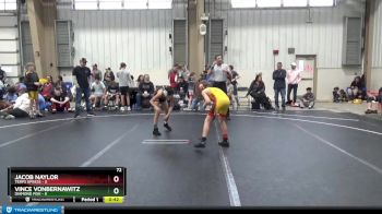 72 lbs Round 4 (8 Team) - Vince VonBernawitz, Diamond Fish vs Jacob Naylor, Terps Xpress