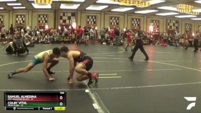 150 lbs Round 4 (6 Team) - Samuel Almedina, Mat Assassins Black vs Colby Vital, Team Alien