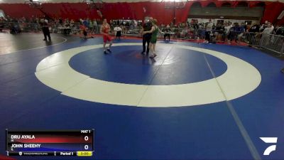 113 lbs Quarterfinal - Dru Ayala, IA vs John Sheehy, IL