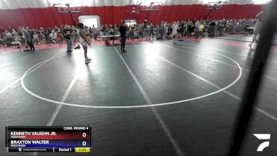 170 lbs Cons. Round 4 - Kenneth Vaughn Jr., Wisconsin vs Braxton Walter, Wisconsin