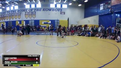 126 lbs Cons. Round 4 - Musa Jalloh, Individual vs Lian Castro, Miami