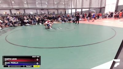 157 lbs Quarterfinal - Daryn Leon, CA vs Isaac Padilla, CA