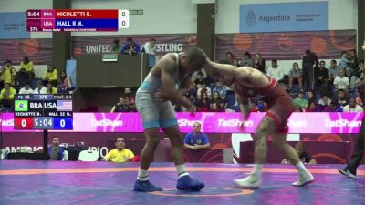 86 kg Bronze - Mark Hall, USA vs Bruno Nicoleti, BRA