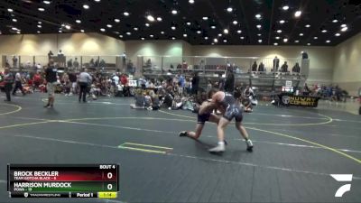 120 lbs Round 2 (6 Team) - Harrison Murdock, POWA vs Brock Beckler, Team Gotcha Black