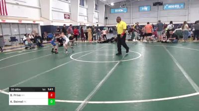 50-M lbs Consi Of 4 - Brandon Prive, WV vs Abel Beimel, PA