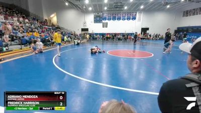 93 lbs Round 1 - Adriano Mendoza, Eastside United vs Fredrick Harrison, Glenrock Wrestling Club