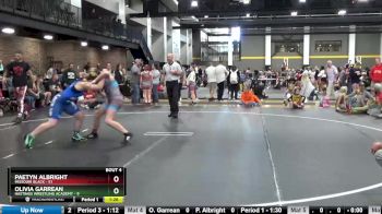 146 lbs Round 2 (4 Team) - Olivia Garrean, Hastings Wrestling Academy vs Paetyn Albright, Missouri Black