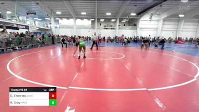 101 lbs Consi Of 8 #2 - Grace Therrien, Agawam vs Kylea Gray, Massabesic YW Club