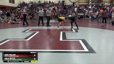 J-9 lbs Round 3 - Jake Heller, Denver Wrestling Club vs Arlo Boyle, McDominate Training Center