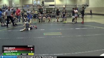 47 lbs Round 2 (6 Team) - Westin Nicklos, Donahue WA vs Cole Urioste, Get Hammered