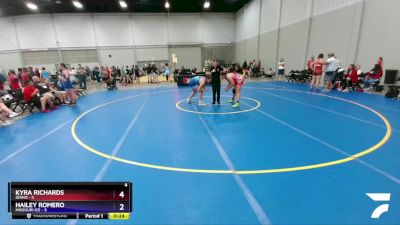 180 lbs Quarters & 1st Wb (16 Team) - Olivia Burciaga, Idaho vs Ellie Poulette, Missouri Ice