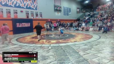 117-122 lbs Quarterfinal - Eleasa Renken, Iron Knights vs Allison Fenno, Crossroads Wrestling