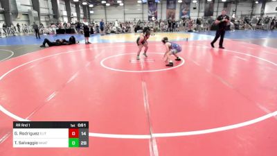 95 lbs Rr Rnd 1 - Gavin Rodriguez, Elite NJ Elem Squad vs Trey Salvaggio, What's Poppin?