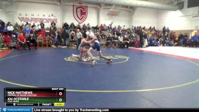 144 lbs Cons. Round 1 - Kai Ocstarle, Coal Ridge vs Nick Matthews, Central Of Grand Junction