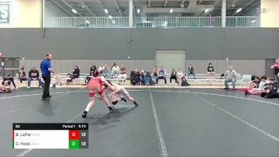 96 lbs Round 7 (10 Team) - Camden Hook, Team Shutt vs Brandon Lefler, Wolfpack WC