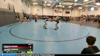 138 lbs Round 1 (10 Team) - Trenton Rogers, Laramie vs Andrew Paddock, Fossil Ridge