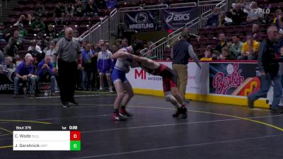 121 lbs Consi Of 4 - Colton Wade, Sullivan County vs Josef Garshnick, United