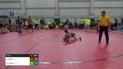 65 lbs Pools - Owen Dilts, CKW Backyard Barbarians vs Brayden Jones, WV Wild 2