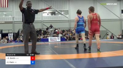 77 kg Round Of 16 - Eddie Smith, Dubeque WC vs Cody Pack, NYAC/LOG