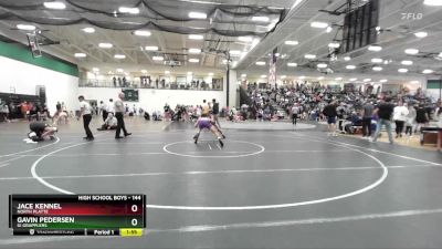 144 lbs Cons. Round 4 - Gavin Pedersen, GI Grapplers vs Jace Kennel, North Platte