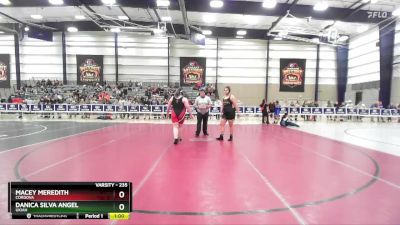 235 lbs Cons. Round 5 - Macey Meredith, Cordova vs Danica Silva Angel, Ukiah