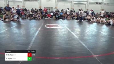 102 lbs Pools - Taylor Duffee, Ohio Gold 14K vs Aj Ayers, Patriots Wrestling Club