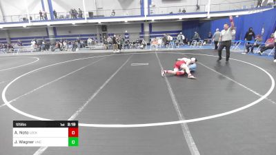 125 lbs Final - Anthony Noto, Lock Haven University vs Jack Wagner, North Carolina