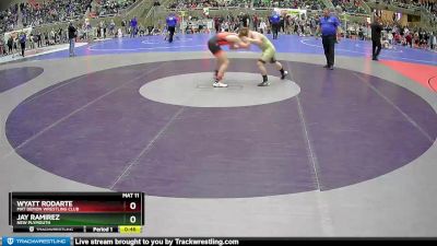 149 lbs Champ. Round 2 - Wyatt Rodarte, Mat Demon Wrestling Club vs Jay Ramirez, New Plymouth