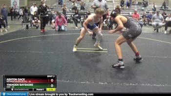 140 lbs Semis (4 Team) - Trenden Bayshore, SAW vs Ashton Dack, Michigan Grappler RTC