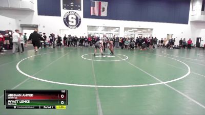152 lbs Champ. Round 1 - Wyatt Lemke, Sultana vs Armaan Ahmed, Cerritos
