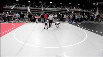 80 lbs Rr Rnd 2 - Cash Campbell, Cowboy Kids vs Nolan Cowan, Matpac Wrestling ND