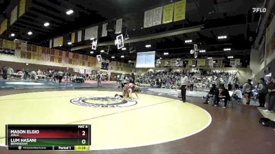 150 lbs Cons. Round 2 - Mason Elgio, Ayala vs Lum Hasani, Birmingham