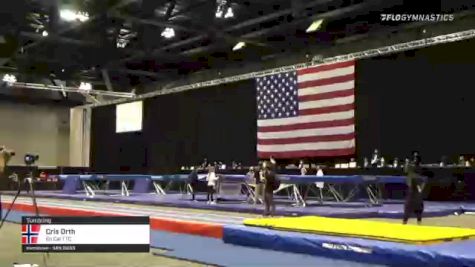 Cris Orth - Tumbling, So Cal TTC - 2021 USA Gymnastics Championships