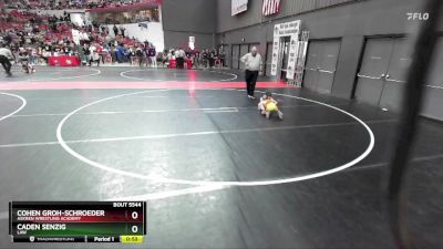 51 lbs Semifinal - Cohen Groh-schroeder, Askren Wrestling Academy vs Caden Senzig, LAW