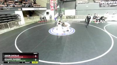 110 lbs Champ. Round 2 - Edward Ramirez, Coachella Valley Wrestling Club vs Jakob Castillo, Merced Bears Wrestling Club