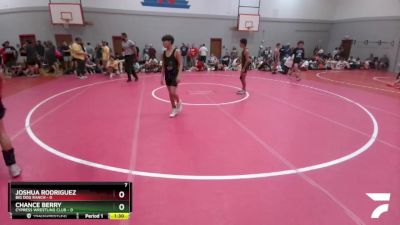 105 lbs Round 3 (8 Team) - Chance Berry, Cypress Wrestling Club vs Joshua Rodriguez, Big Dog Ranch