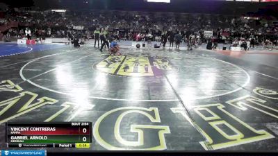 106 lbs Cons. Semi - Gabriel Arnold, Meridian vs Vincent Contreras, Nampa