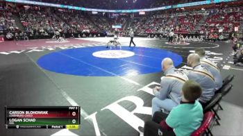D2-113 lbs Quarterfinal - Logan Schad, Kiel vs Carson Blohowiak, Luxemburg-Casco
