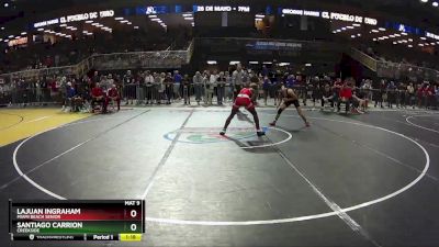 3A 113 lbs Champ. Round 1 - Lajuan Ingraham, Miami Beach Senior vs Santiago Carrion, Creekside