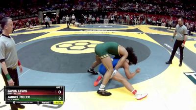 D1-190 lbs Quarterfinal - Jarrel Miller, St. Edward vs Javon Lewis, Gah. Lincoln