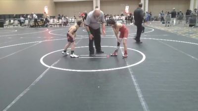 65 lbs Round Of 16 - Matthew Moreno, Hawkeye WC vs Ezra Denny, Spokane Wrestling